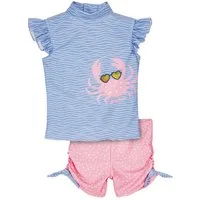Playshoes Badeanzug Playshoes UV-Schutz Bade-Set Krebs