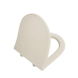 VitrA Sento WC-Sitz Slim Wrap mit Absenkautomatik Duroplast Sandbeige Matt,130-422R009 130-422R009