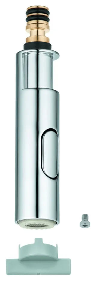 GROHE Spülbrause 46965 herausziehbare Profibrause phantom black, 46965KF0 46965KF0