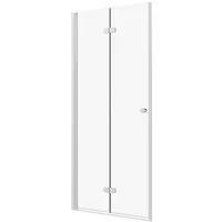 welltime Dusch-Einflügeltür Mixwell, 80x195 cm, Einscheibensicherheitsglas, (1-St., 1 von 2 Teilen für eine Ecklösung) Baukastensystem