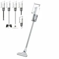 INSE Stielstaubsauger X56-3 Kabelloser Hand- u. Bodenstaubsauger Mehr-in-1 120W Nennleistung, 120 W, beutellos, 2500mAh Akku bis 30 Min Laufzeit komplettes Zubehör für Haushalt/Auto