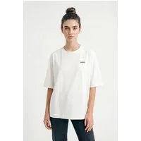 BOSS ORANGE T-Shirt Eregular Premium Damenmode mit Logo-Detail, Relaxed Fit