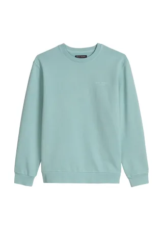 Marc OPolo Casual - Sweatshirt regular garment-dyed Midnight Moss - Gr. - XL