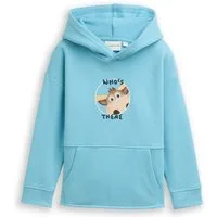 TOM TAILOR Hoodie mit Elch-Frontprint und Rückenprint, für Kids