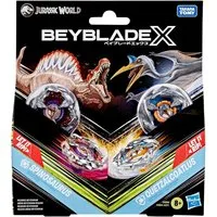 Hasbro Speed-Kreisel Hasbro Beyblade X Jurassic World Collab Spinosaurus Quetzalcoatlus
