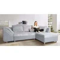COLLECTION AB Ecksofa Sally L-Form, B: 256 cm, 1 Zierkissen, optional Bettfunktion & Bettkasten