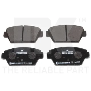 NK Bremsbel?ge hinten Mitsubishi Colt Eclipse Galant Lancer