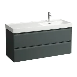 LAUFEN Waschtischunterschrank MEDA 448x1182x515 2 Schubl integ. Griffl. f.WT H817119 verkehrsgrau, H H4217620112661