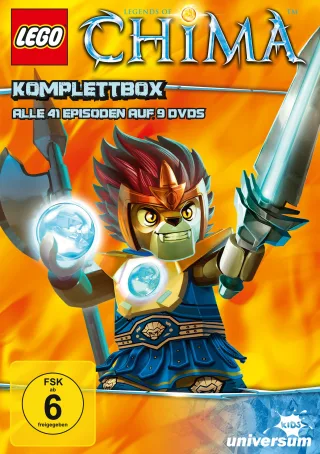 Lego: Legends of Chima - Komplettbox [9 DVDs]