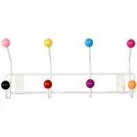 Rex London Wandhaken Gumball, Flur, Diele, Bad, Keller, Kinderzimmer, Schlafzimmer, (1-St), Hakenleiste im Retro-Stil mit 8 Haken zur Wandmontage
