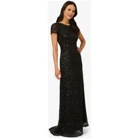 Adrianna Papell Abendkleid Scoop Back Long Dress Glamourös, schimmernd, stilvoll