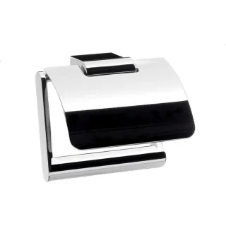 Emco Papierhalter System 2 350000106 chrom, mit Deckel