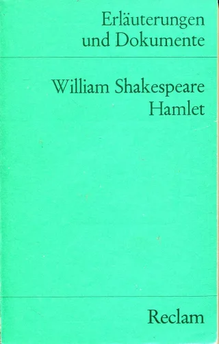 William Shakespeare Hamlet.