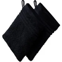 REDBEST Waschhandschuh Waschhandschuh 2er-Pack, Frottier, Walk-Frottier Uni