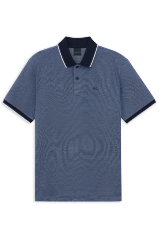 bugatti - Herren Polo 1/2 Arm marine - Gr. - XL
