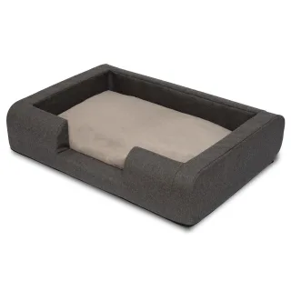 Petzzz ergonomisches Hundebett Daisy M 93 x 66 x 20 cm mit orthopädischem Innenkissen