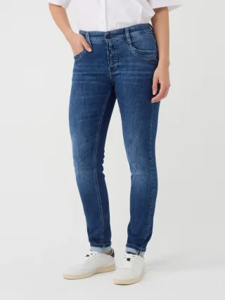 GANG Damen Jeans 94GERDA - relaxed fit Jeans precious wash