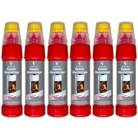 Sendeo Kaminscheibenreiniger SENDEO Gel, 200 ml, 6 Stk Scheibenreiniger (6-St)