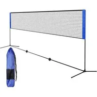 Best Sporting Volleyballnetz Volleyballnetz Outdoor 4 in 1, 310 cm breit, höhenverstellbar