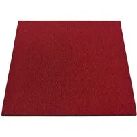 casa pura Teppichfliese Lyonn, Bodenschutz, Erhältlich in 6 Farben, 50 x 50 cm, quadratisch, Höhe: 6 mm, Selbstliegend