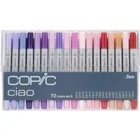 COPIC Marker Ciao Set A 72St: Hochwertige Marker in 72 Farben., (1-tlg)