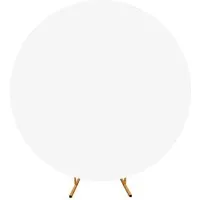 Festivalartikel Hussen-Set Zwei-Wege-Husse für Hochzeitsbogen 200 cm, Weiß, Elegante Deko