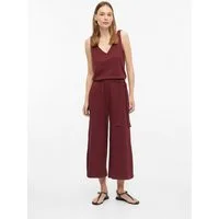 s.Oliver Jumpsuit Overall Ärmelloser Overall aus Interlockjersey mit Gürtel