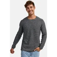 Indicode Strickpullover Herren Loakim Pullover Herrenpullover aus elastischer Baumwoll-Qualität, Rundhalsausschnitt
