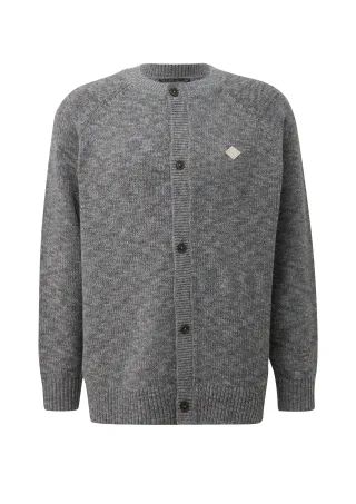 qs - Strickjacke grau - Gr. - S