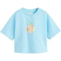 Next Paillettenshirt Kastiges Oversized Fit T-Shirt mit Pailletten (1-tlg)