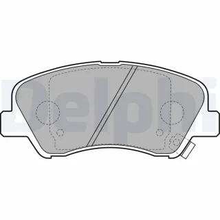 Delphi Bremsbel?ge vorne Hyundai Accent Bayon I20 Kia Rio