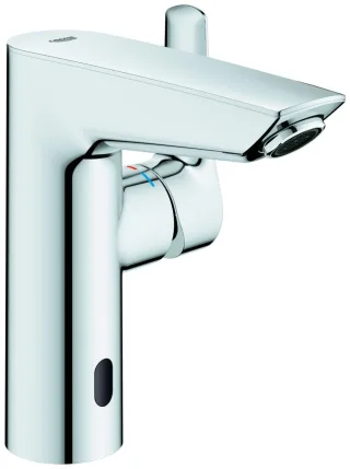 GROHE Hybrid-Waschtischarmatur Eurosmart 23975_3 M-Size Auslösung Infrarot/manuell chrom, 23975003 23975003