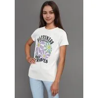 KangaROOS T-Shirt HAPPINESS COMES großer Frontprint