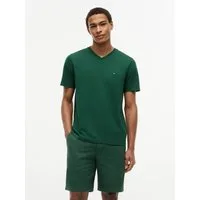Tommy Hilfiger V-Shirt ESSENTIAL V-NECK unifarben, casual, regular fit, Baumwolle