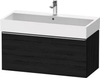 Duravit D-Neo Waschtischunterbau wandhängend Eiche Schwarz Matt 984x442x440 mm - DE4274070160000 DE4274070160000