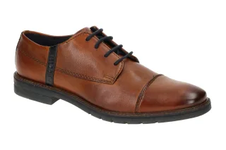 Bugatti 311-A9E05-4100 MERLO Herren Businessschuhe braun Cognac Comfort Wide