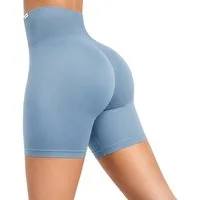Smilodox Shorts Amaze Pro, Shaped Fit Push Up Booty Radlerhose V-Shape Seamless High Waist Hotpants Scrunch-Effekt Squatproof Gym Yoga Alltag