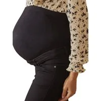 vertbaudet Umstandsjeans Umstands-Jeans mit Stretch-Einsatz, Slim-Fit Bundweite verstellbar