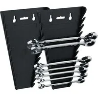 relaxdays Maulschlüssel Halter magnetisch 2er Set (2 St)