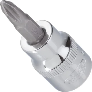 VIGOR Schraubendreher-Einsatz, 3/8 Zoll, Kreuzschlitz Profil PH - V2292N
