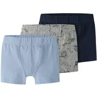 Name It Trunk NMMTIGHTS 3P GREY SPACE NOOS (Packung, 3-St)