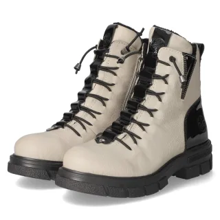 Rieker Boots - Gr. 36 - Beige - Synthetik