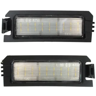 2x LED PREMIUM Kennzeichenbeleuchtung Leuchten Kennzeichen SMD für Hyundai i30 Elantra Sonata Kia Rio Niro Cadenza