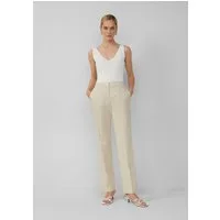 s.Oliver Chinos Hose Melierte Straight-Leg-Hose aus Baumwollmix