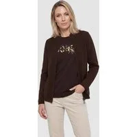 Olsen Cardigan mit Stehkragen und Reißverschluss