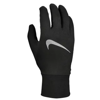 Nike Herren Accelerate Laufhandschuhe (Schwarz/Silber)