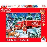Coca Cola: Christmas Truck, Puzzle 1000 Teile