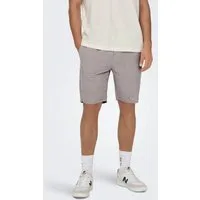 ONLY & SONS Shorts ONSLINUS 0007 COT LIN SHORTS NOOS Baumwolle mit Leinen, normal geschnitten