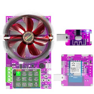 WiFi/bluetooth Tuya CL24R Battery Capacity Tester 150W Advanced Over-Voltage and Over-Temperature Protection 2.4inch TFT