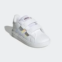 adidas Sportswear GRAND COURT LIFESTYLE COURT HOOK AND LOOP Sneaker Design auf den Spuren des adidas Superstar, für Kinder